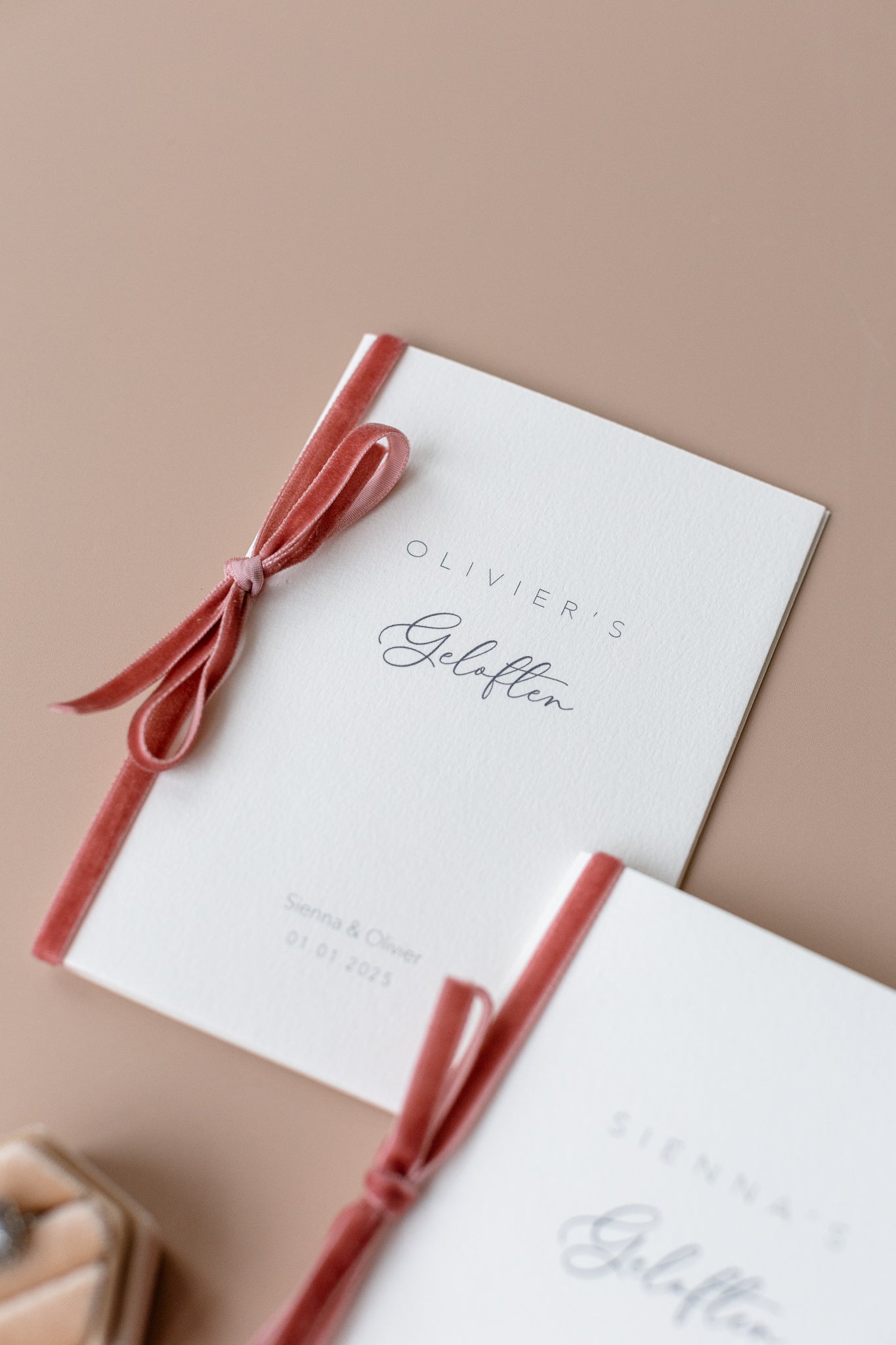 Gelofteboekjes - Sienna | Trouwboekje voor bruiloft