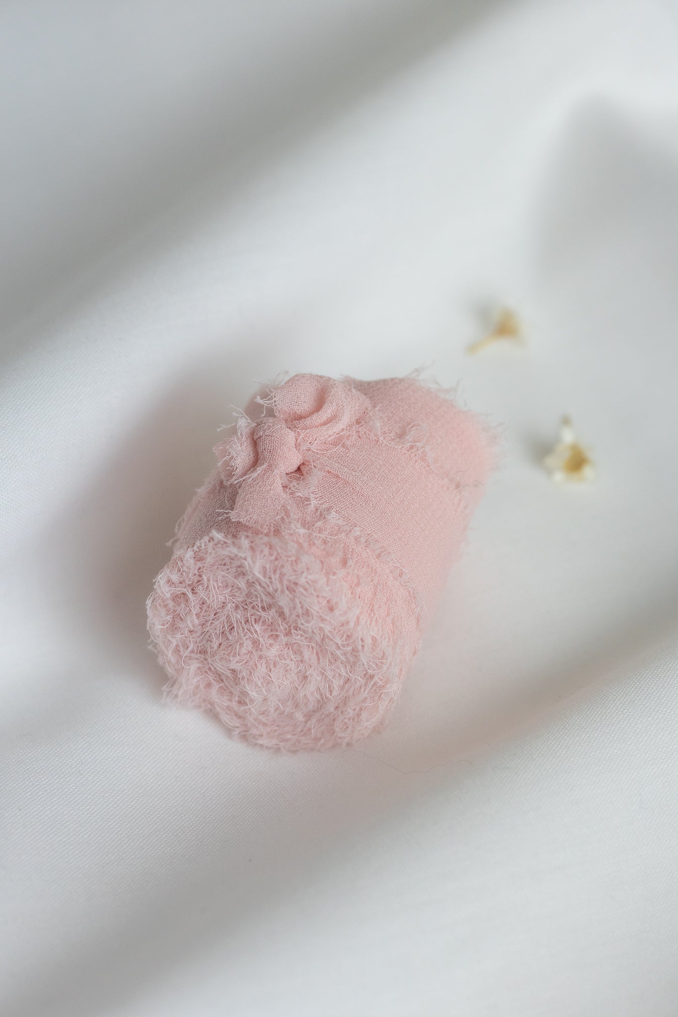 Zijden lint - Soft pink