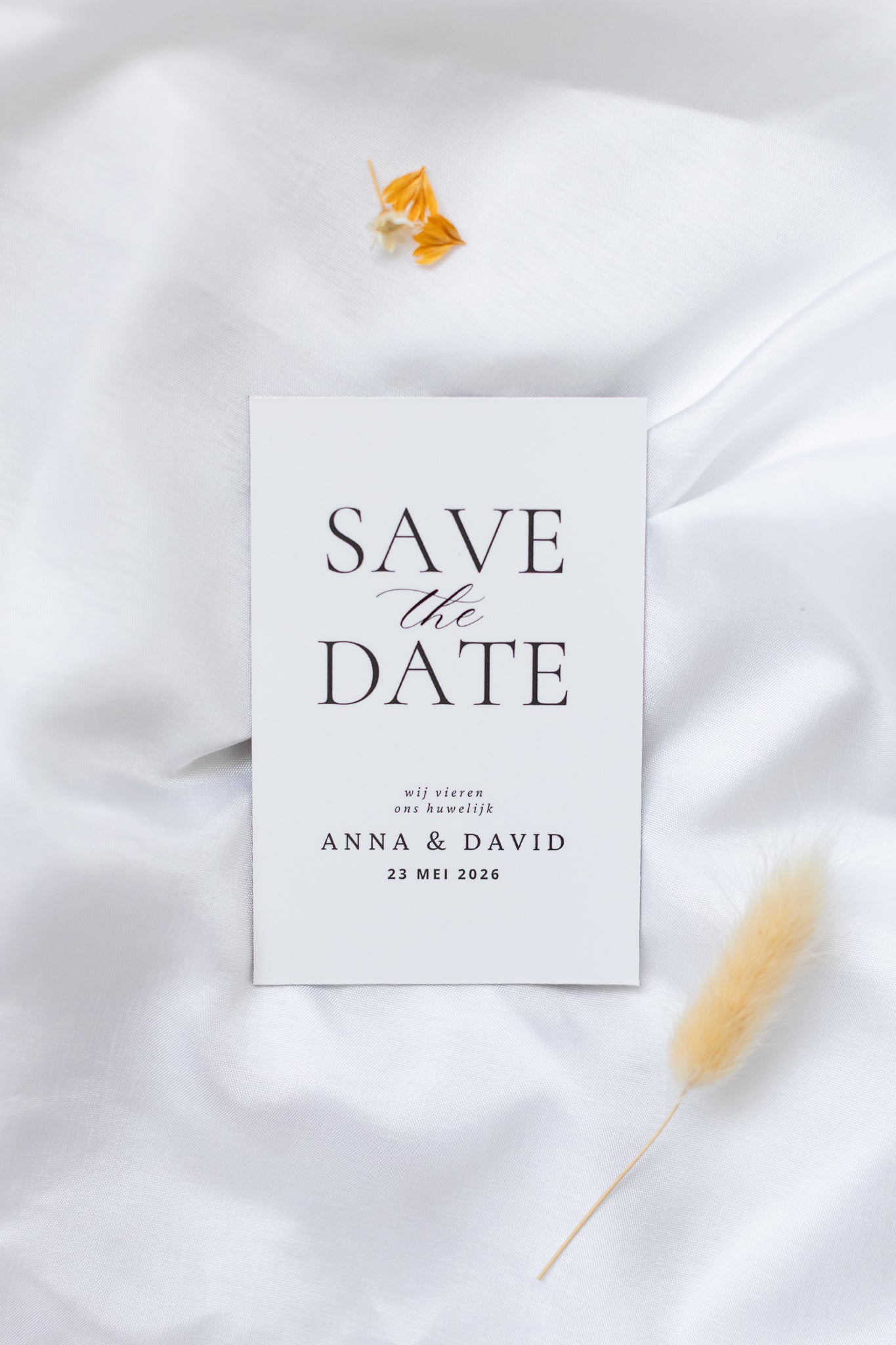 Save the date magneet - 6 x 10 cm