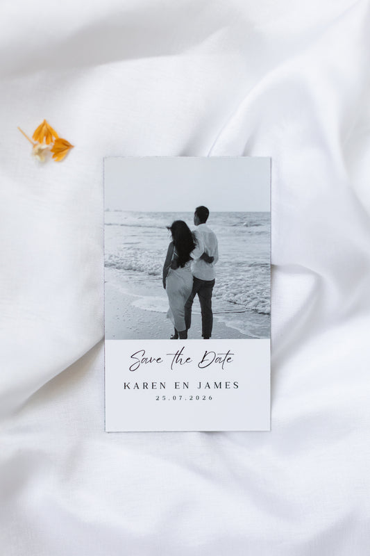 Save the date magneet - 6 x 9 cm
