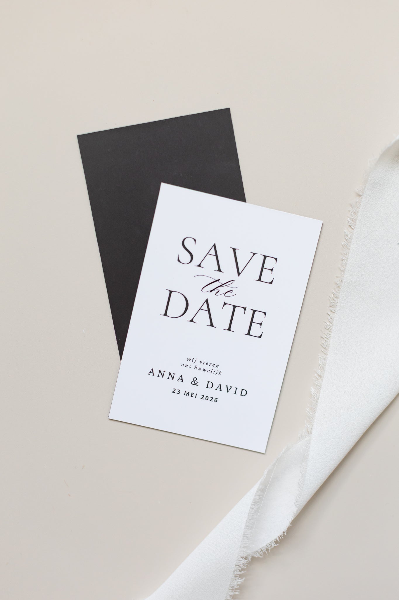 Save the date magneet - 6 x 10 cm