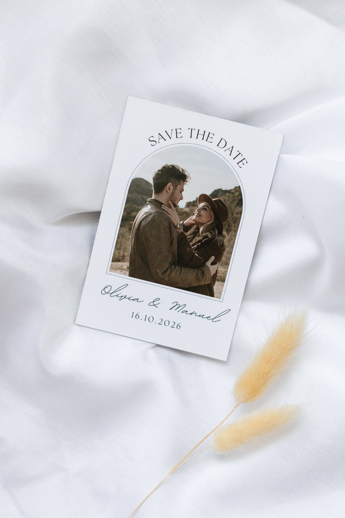 Save the date magneet - 6 x 10 cm
