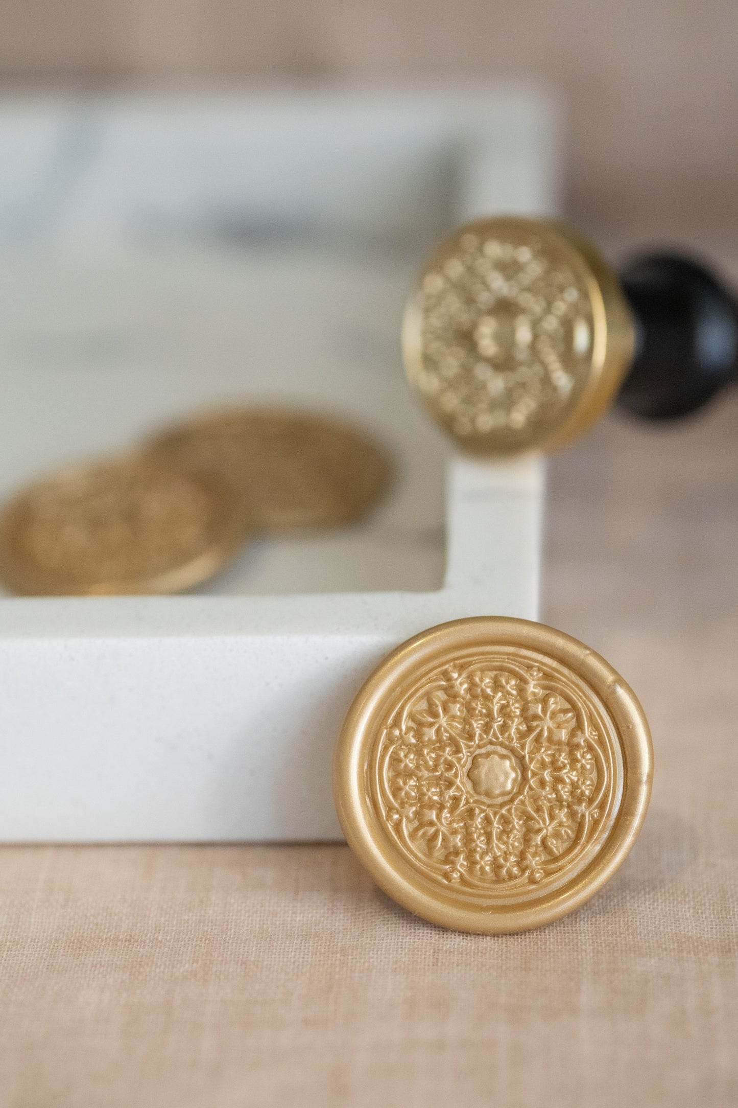 Wax seals - Round pattern