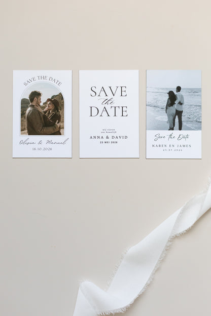 Save the date magneet - 6 x 10 cm