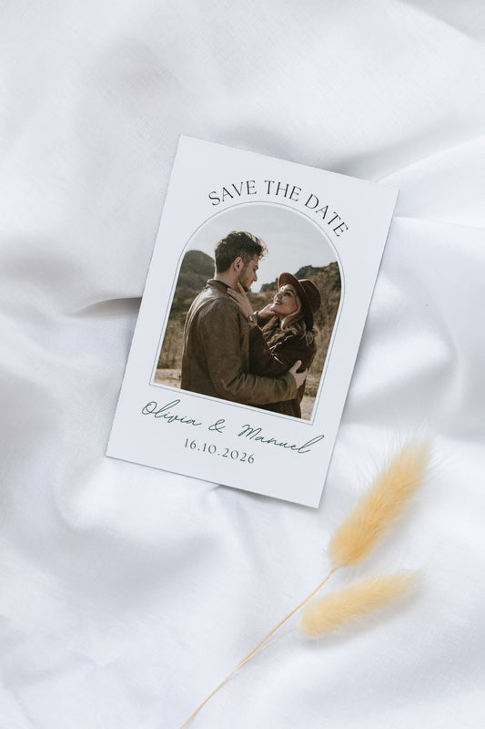 Save the date magneet - 6 x 9 cm