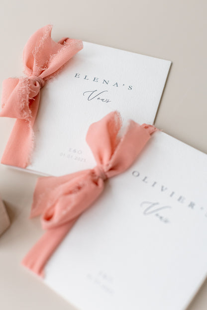 Vow Books - Our Vows